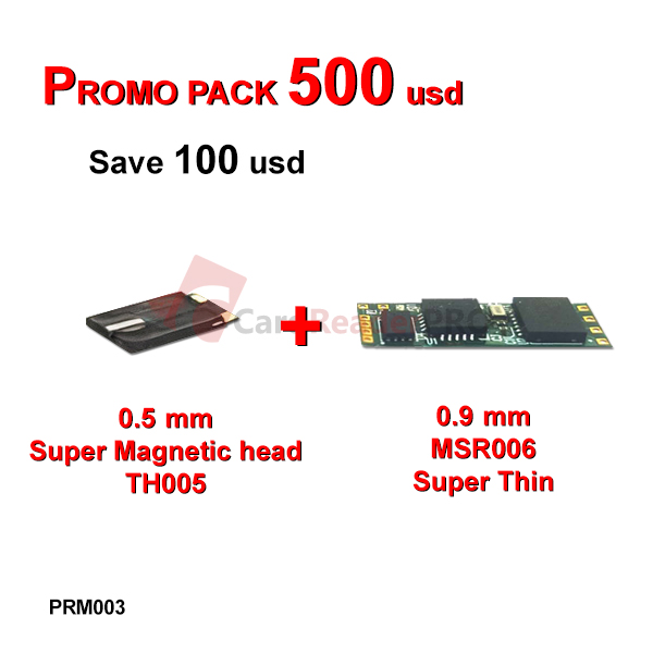 Promo pack MSR006 and 0.5 mm magnetic head PRM003