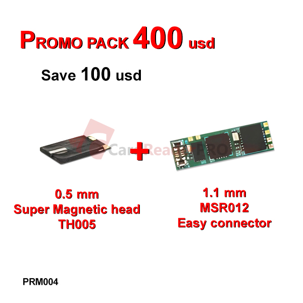 Promo pack MSR012 and 0.5 mm magnetic head PRM004